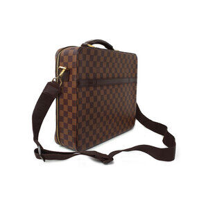 Louis Vuitton Case Brown Ordinatur Computer Porte Damier Business Savana Ebene